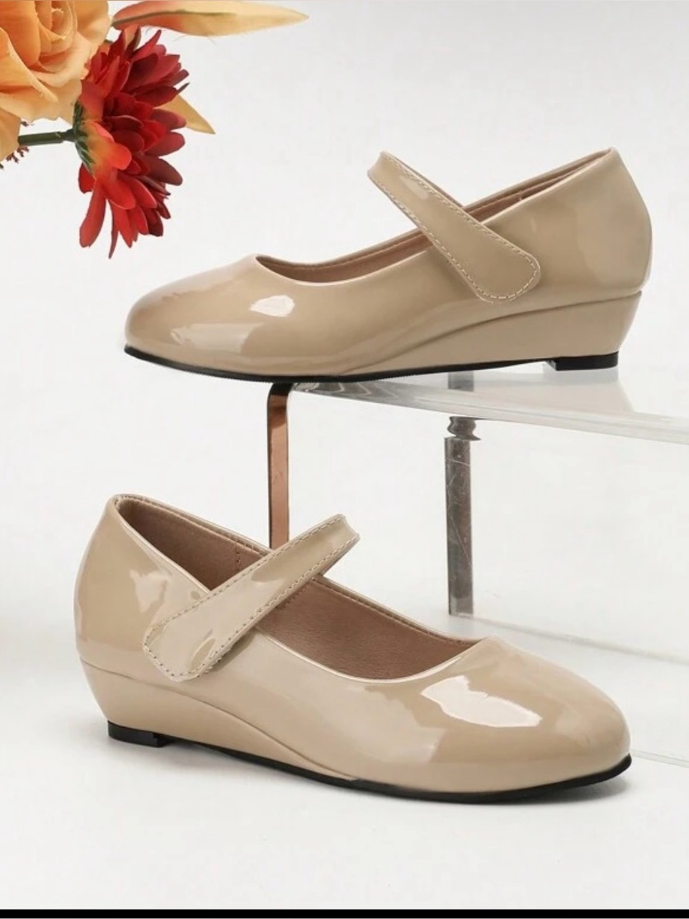 Patent Mary Jane Wedges